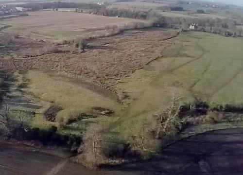 aerial photo Pipe Green