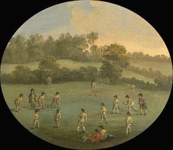 a game of cricket