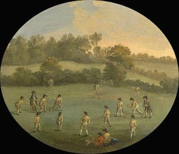 a game of cricket